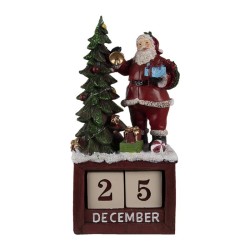 Calendario con Babbo 16x10x34cm