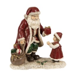 Babbo con Dono 14x9x14cm