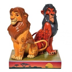 Simba e Scar by Jim Shore: Decorazioni Uniche per Casa