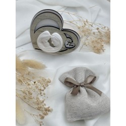 Icona Sacra Famiglia Cuore Personalizzabile 15,5x14,5 cm