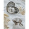 Icona Sacra Famiglia Cuore Personalizzabile 22,5x22,5 cm Icona Sacra Famiglia Cuore Personalizzabile 22,5x22,5 cm