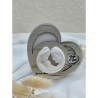 Icona Sacra Famiglia Cuore Personalizzabile 22,5x22,5 cm Icona Sacra Famiglia Cuore Personalizzabile 22,5x22,5 cm