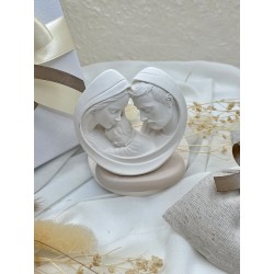 Scultura Sacra Famiglia H9.5cm - Arredo e Bomboniere Uniche