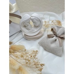 Scultura Sacra Famiglia H9.5cm - Arredo e Bomboniere Uniche