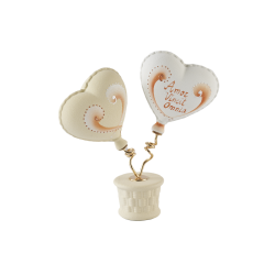 Cuori Personalizzabili in Gres: Eleganza e Design Unici