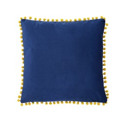 Cuscino Dandy Velluto Blu 45x45cm