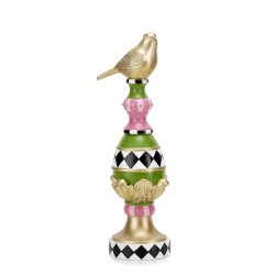 Ornamento BIRD Rosa 40cm