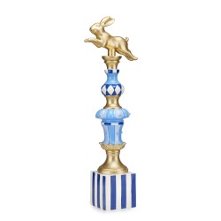 Ornamento Rabbit Blu 63cm
