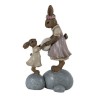 Mamma coniglietta con Figlia 10x6x17cm