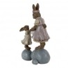 Mamma coniglietta con Figlia 10x6x17cm