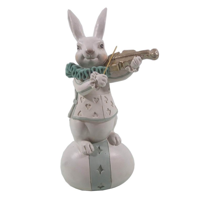 Coniglietto con Violino 8x7x17cm