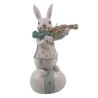 Coniglietto con Violino 8x7x17cm