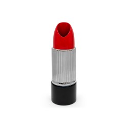Vaso Fiordilabbra Argento e Rosso - Decorazioni Uniche
