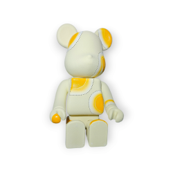 Bearbrick Grande 40x20cm Giallo - Decorazioni Uniche per Casa