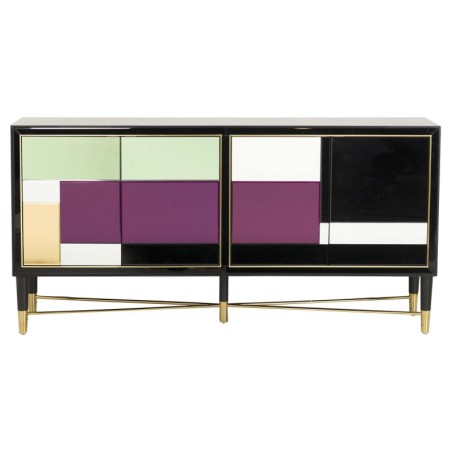 Madia Specchiata Glam '70: Design Unico per la Tua Casa