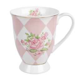 Set 6 Mug in Porcellana Roses 300ml
