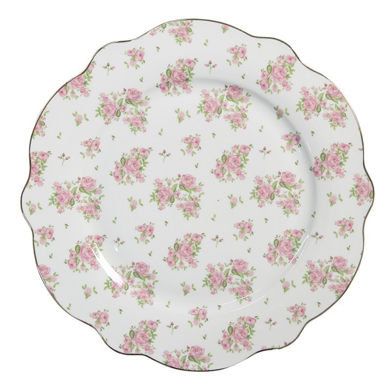 Piatto da portata Roses Porcellana 27cm