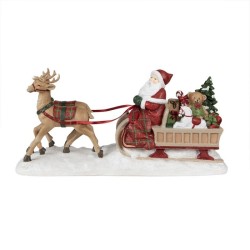 Babbo su Slitta 41x11x19cm