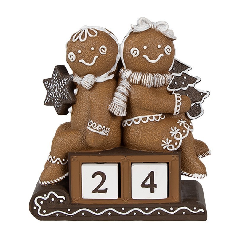 Calendario pan di zenzero 11x4x13cm