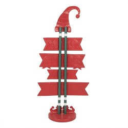 Cartello Santa in Metallo: Decorazioni Uniche per Casa