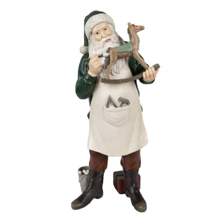 Babbo natale giocattolaio 13x10x31cm