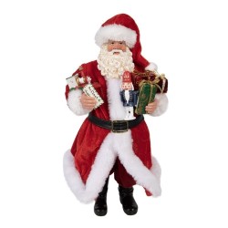 Babbo con doni 28cm