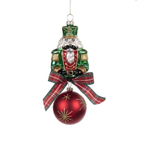 Schiaccianoci in vetro verde 19CM