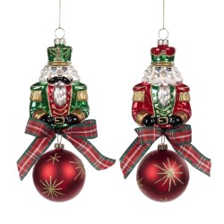 Schiaccianoci in vetro verde 19CM