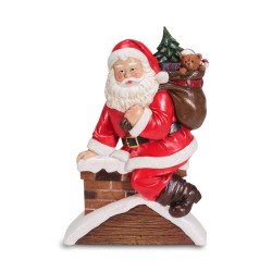 Babbo Natale Camino Cm.21x30H. Santa Claus