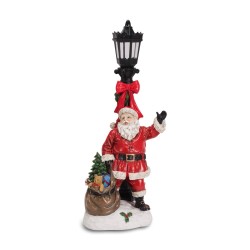 Babbo Natale Con Luce Cm.15x39H. X'Mas Dreams