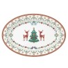 Vassoio ovale 35x23,5 cm CHRISTMAS FOLK