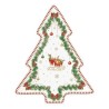 Piatto a forma abete 20,5x25,5 cm MAGIE DE NOEL