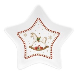 Ciotola a stella Ø 15 h 5 cm MAGIE DE NOEL