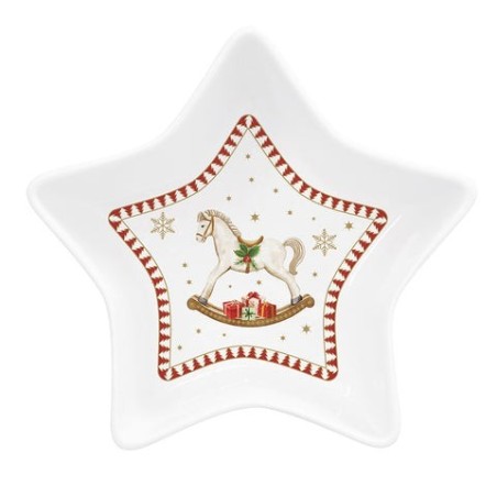 Ciotola a stella Ø 15 h 5 cm MAGIE DE NOEL