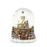 Snow Globe Casa pan di Zenzero 11x14,5cm