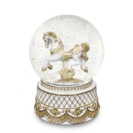 Snow Globe Cavallo 9x12cm