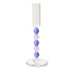 Candeliere H.18cm. Rosa E Azzurro Treasure