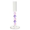 Candeliere H.18cm. Rosa E Viola Treasure