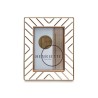 Cornice Linee Metallo Dorato Cm.20x25(13x18)