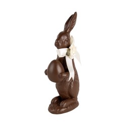 Chocolate Coniglio con un uovo 11x5x20 cm