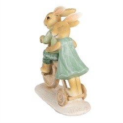 Coniglietti in Bici 12x6x14 cm