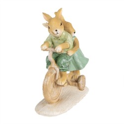 Coniglietti in Bici 12x6x14 cm