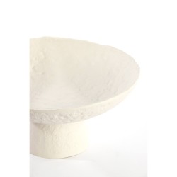 Piatto su base Ø31x15,5 cm OTA crema