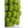 Vaso decorativo 23,5x23x32,5 cm BELLPEPPER verde lucido