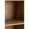 Credenza 100x40x180 cm DUBAKU legno marrone scuro