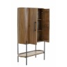 Credenza 100x40x165 cm DUMOSI legno marrone scuro Credenza 100x40x165 cm DUMOSI legno marrone scuro