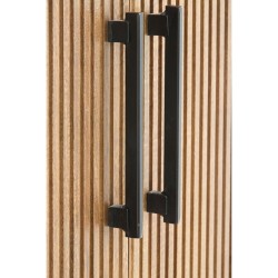 Credenza 100x40x165 cm DUMOSI legno marrone scuro