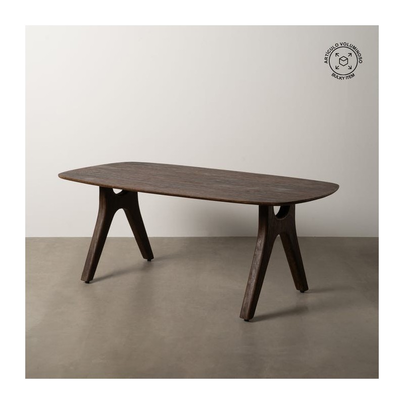 Tavolo da Pranzo in Legno di Mango 200x100x76 CM Tavolo da Pranzo in Legno di Mango 200x100x76 CM