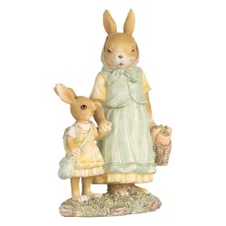 Coniglietta con Figlia 14x7x20 cm