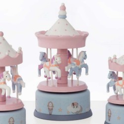 Giostra Carillon "Pink Night" Encantada - Altezza 20 cm